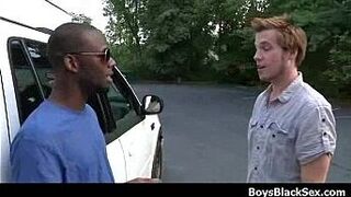 Sexy black gay boys fuck white young dudes hardcore 21 porn video